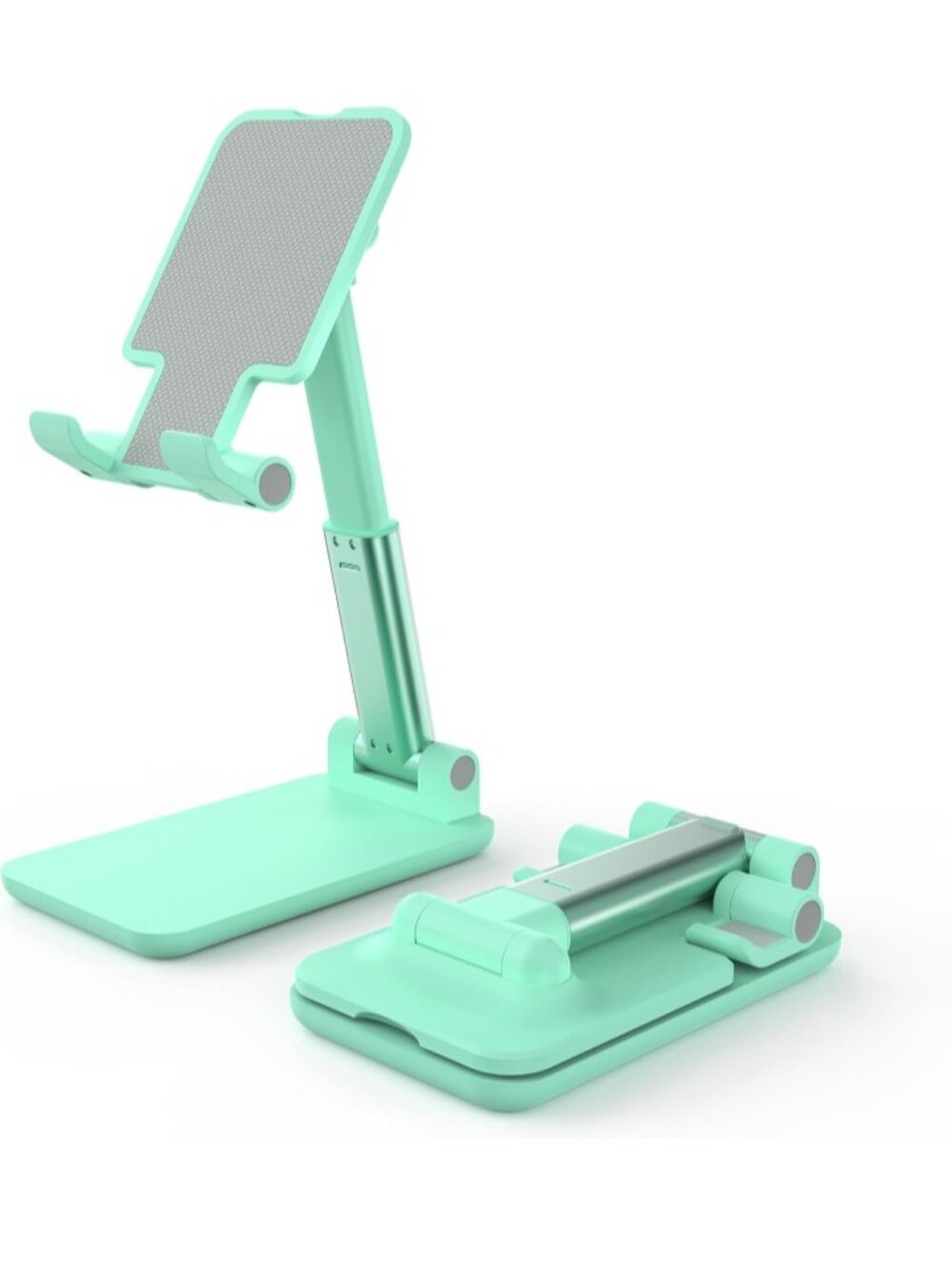 Foldable Adjustable Desktop Stand for Phones & Tablets Green